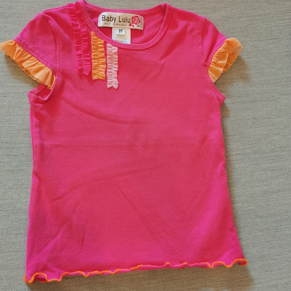 Baby Lulu short sleeve top 3T